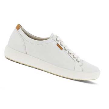 Chaussures Casual Ecco Soft 7 Femme Blanche | FR 68VRW